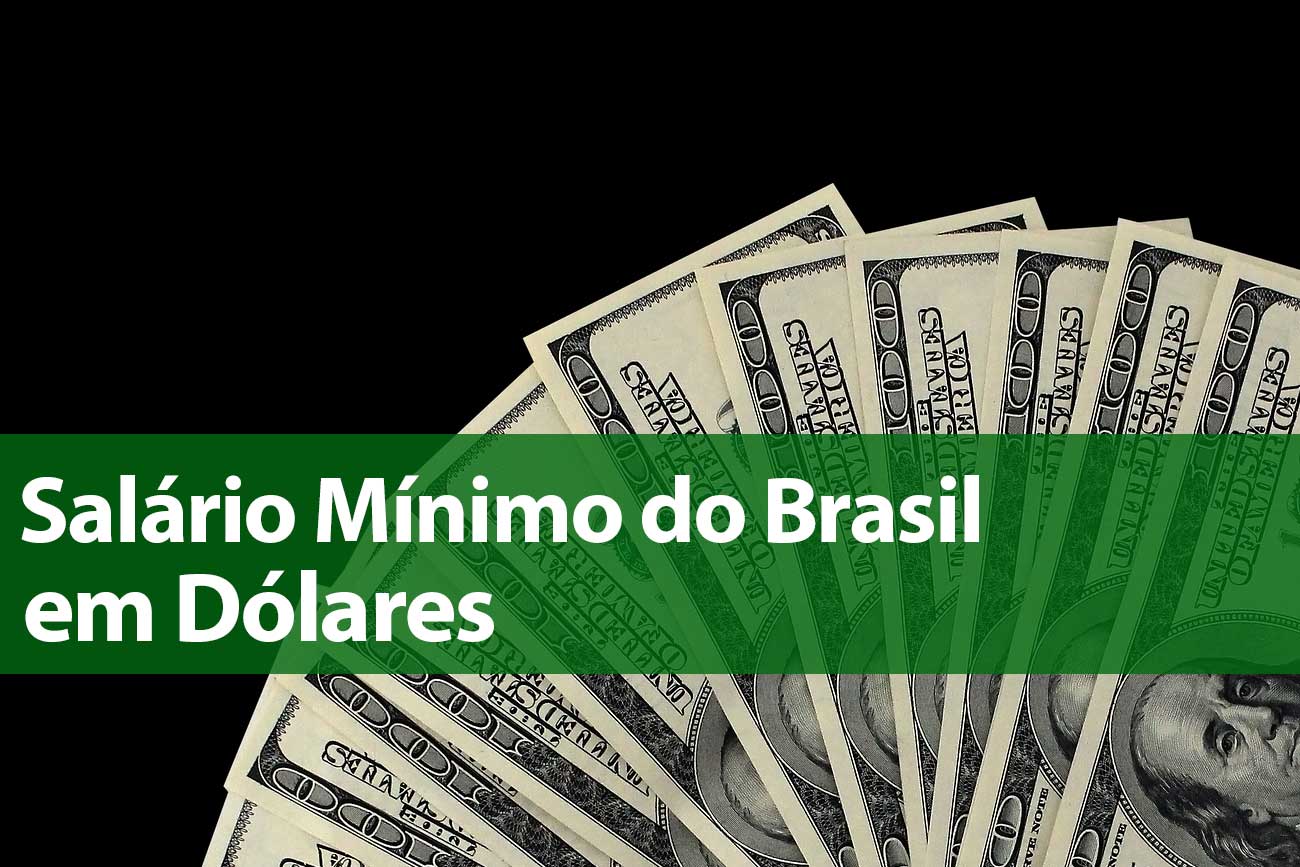 Salário Mínimo do Brasil em Dólares – Gráfico Histórico